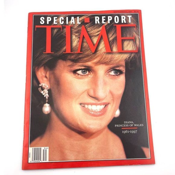 Time Magazine Special Report Princess Diana‎ Princess Of Whales September 8 1997 - Picture 1 of 4